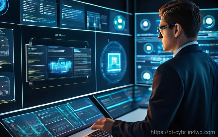 사이버 보안 자동화 도구 FAQ - **Prompt:** An intricate and vibrant visualization of Artificial Intelligence and Machine Learning a...