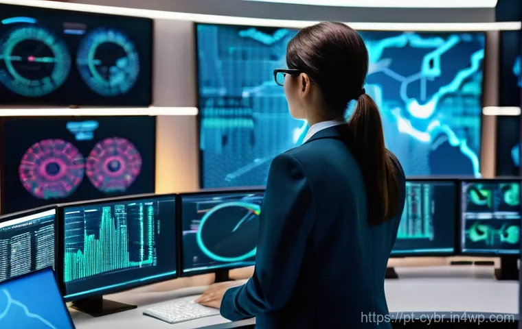 사이버 보안 자동화 도구의 글로벌 시장 동향 - **Prompt 1: The Guardian of the Digital Realm**
    "A majestic, highly advanced AI entity, visualiz...