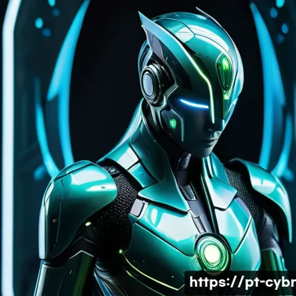 사이버 보안 자동화 도구와 보안 정책 - **Prompt 1: The Digital Guardian of Automated Defense**
    "A majestic, powerful digital guardian f...