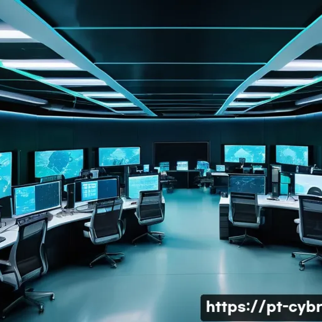 사이버 보안 자동화 도구의 시장 전망 - **Prompt 1: The Automated Digital Fortress**
    A panoramic, high-angle shot of a futuristic and hi...